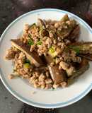 Cà tím xào thịt băm