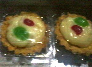 Foto resep Pie vla ceri aka fruit pie