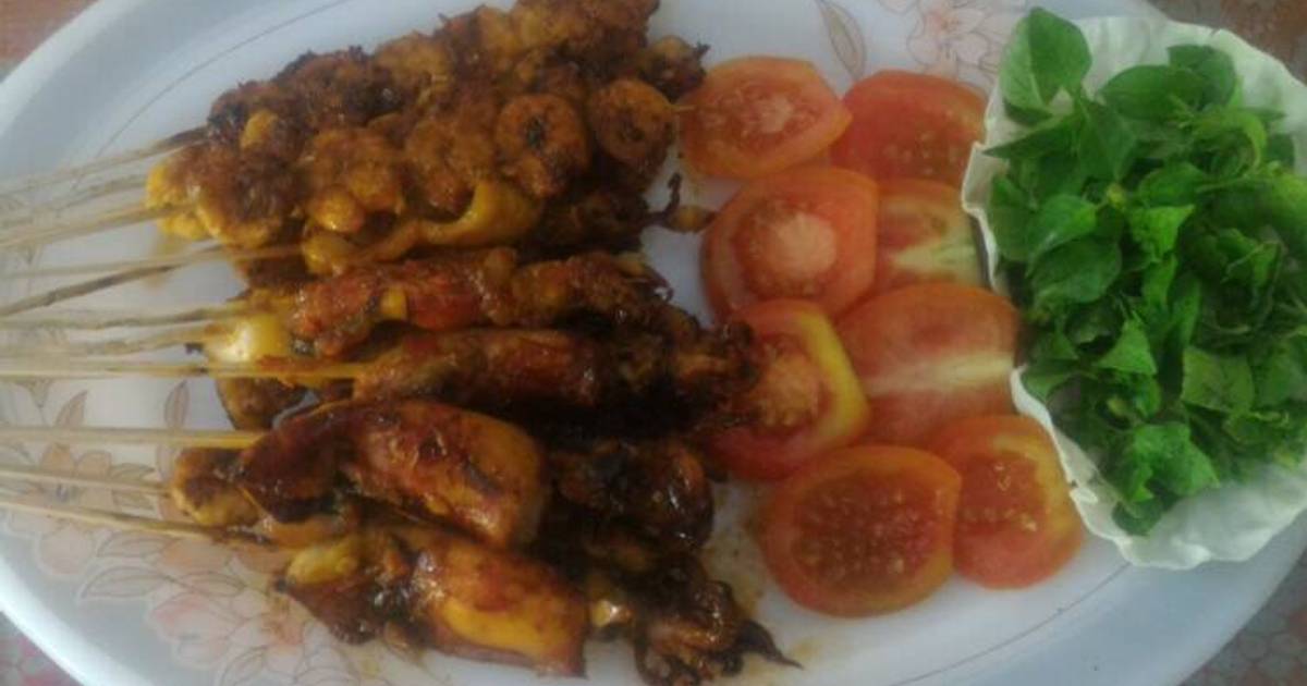 Resep 8 Cumi Udang Bakar Bumbu Pedas Manis oleh Egy 