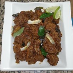 A picture of Beef varattiyadhu.