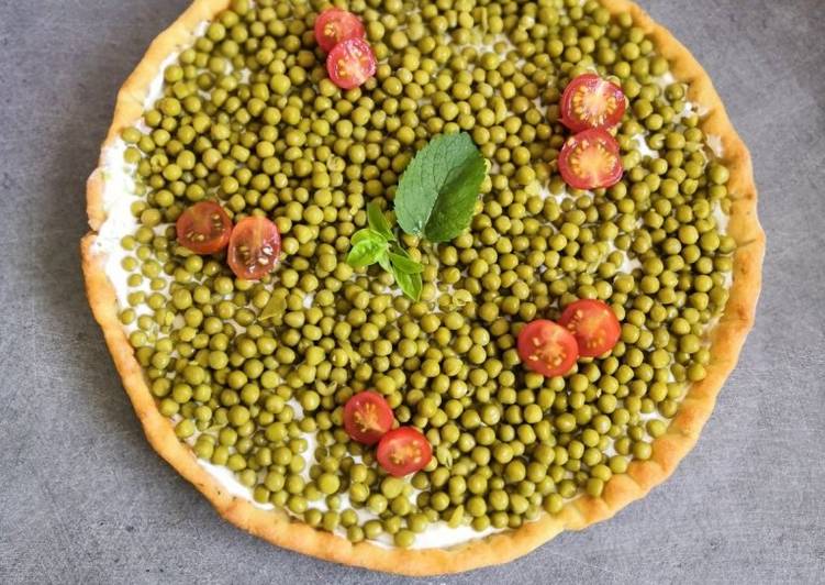 Manière simple à Préparer Speedy Tarte petits pois, petits suisses et menthe