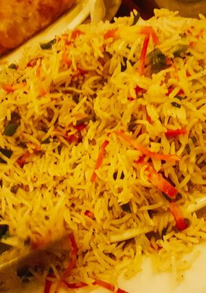 A picture of Masala fried rice.