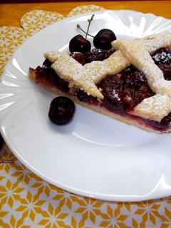 Cseresznyés crostata recept fotója