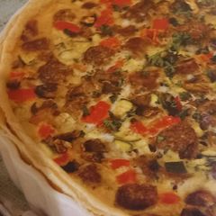A picture of Sausage Pie.