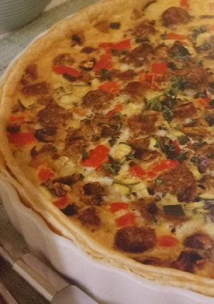 A picture of Sausage Pie.