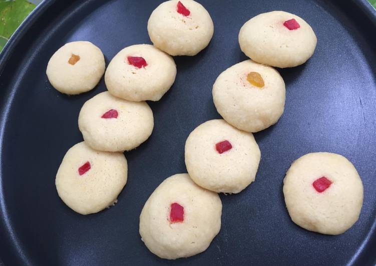 Steps to Prepare Perfect Butter cookies