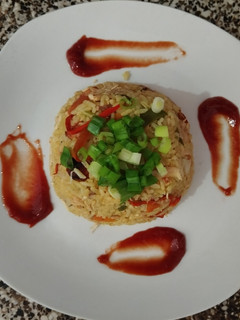 Una foto de Arroz con pollo colombiano ⚡
