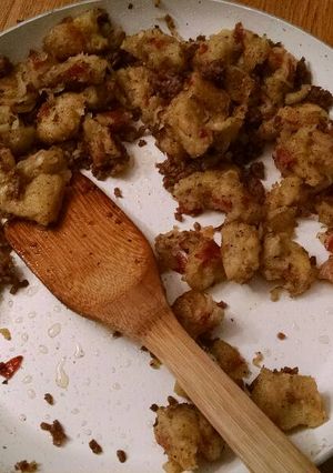 A picture of Potato Cake Hash.