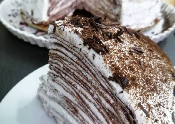 Chocolate Crepe Cake