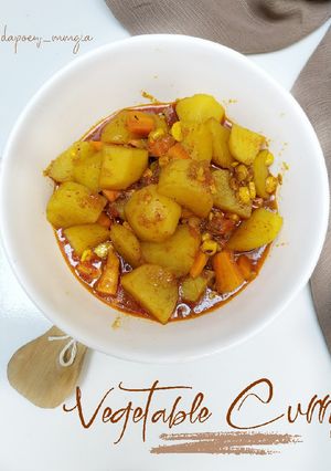 Foto resep Vegetable Curry