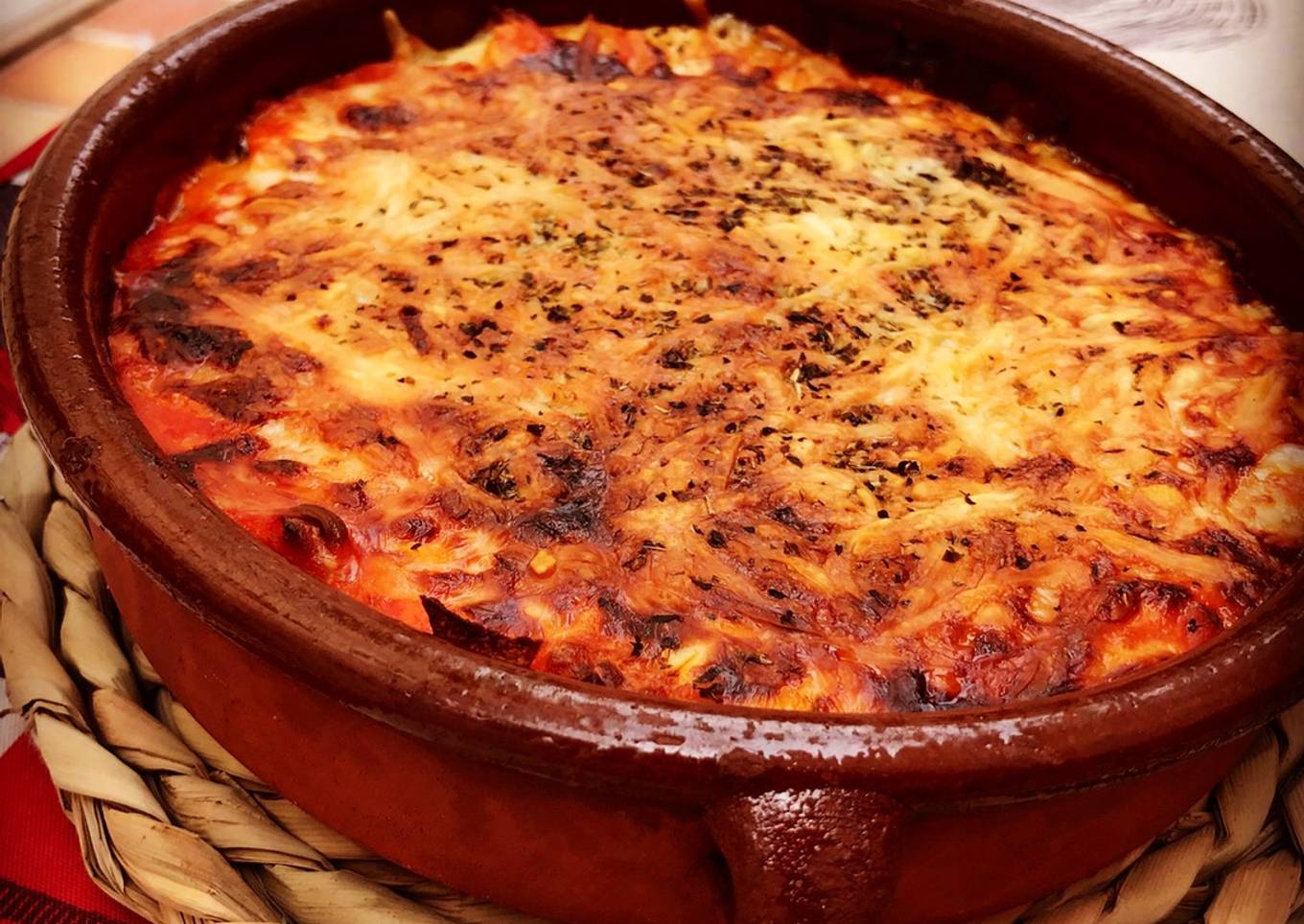 Lasaña de buey de mar 🦀🦀🦀 (sin bechamel)