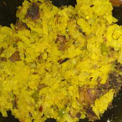 A picture of Radish stir fry.