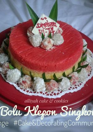 Foto resep Bolu Klepon Singkong