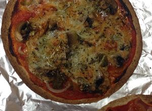 Foto principal de Pizzas con base de tortita de fajita integral!!