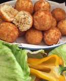 Bombitas de arroz y jurel