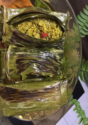 Foto resep Nasi bakar ati ampela