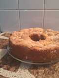 Budín azucarado con dulce de batata