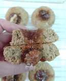 Pepas de harina integral y dulce de higos