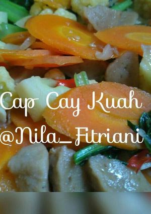 Foto resep Cap cay kuah