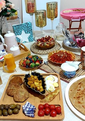 A picture of Healthy Breakfast table.