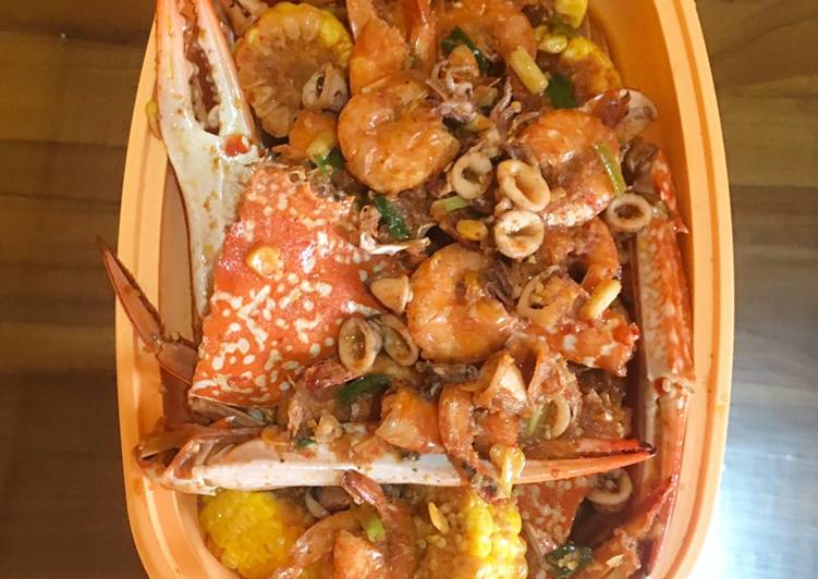 Seafood saos padang
