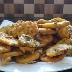 A picture of Maru Bhajiya# authors marathon.