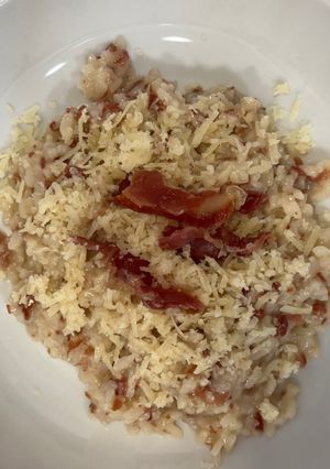 Una foto de Risotto de Jamón Serrano