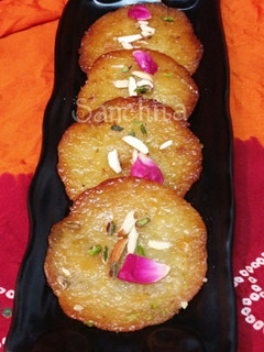 गेहूं आटे के मावा मालपुए रेसिपी मुख्य फोटो