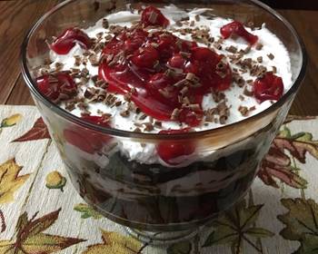 Best Recipe Black Forest Trifle Delicious Steady