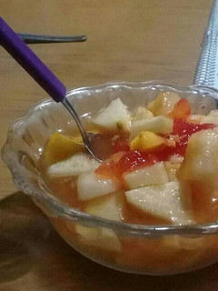 Una foto de Ensalada de frutas bien fresca!