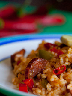 Una foto de Arroz a la mexicana
