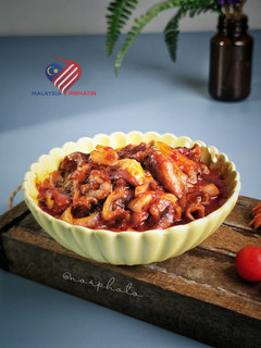 Gambar Sambal Sotong Kg Baru, KL