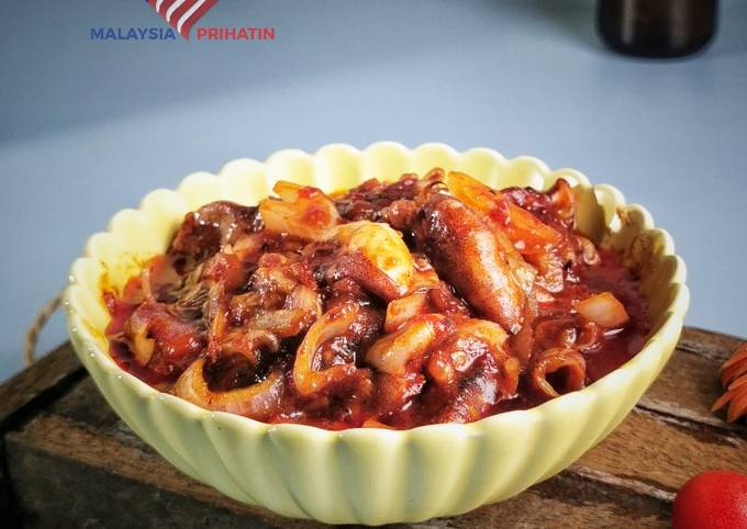 Sambal Sotong Kg Baru, KL