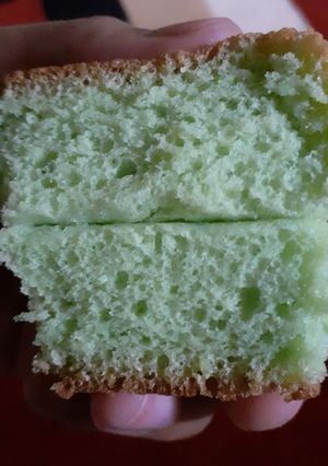 Foto resep Chiffon Pandan Ricecooker