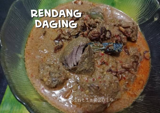 Rendang Nendang Pedasnya ala Annaswa 😄