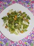 Ensalada verde de arúgula y apio