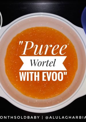 Foto resep "Puree Wortel" MPASI 6 Bulan