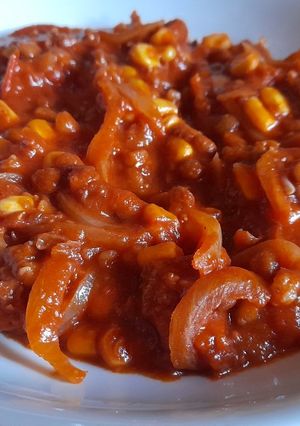 Csilis lencse 🌶 recept fotója