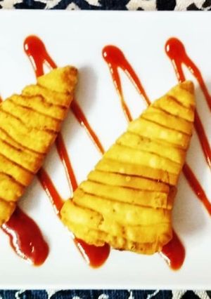 A picture of Cone samosa.