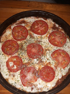 Una foto de Pizza de calabaza rica y sana