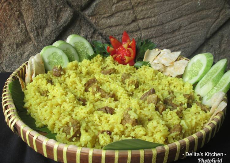 Nasi Kebuli Kambing ala Delita