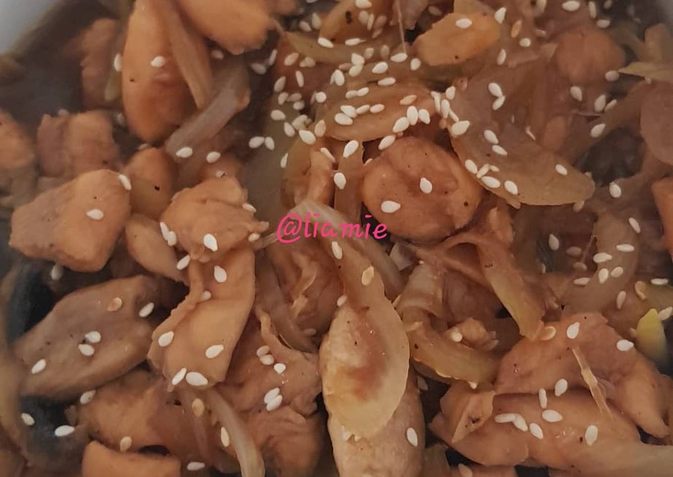 Chicken teriyaki mudah dan enak