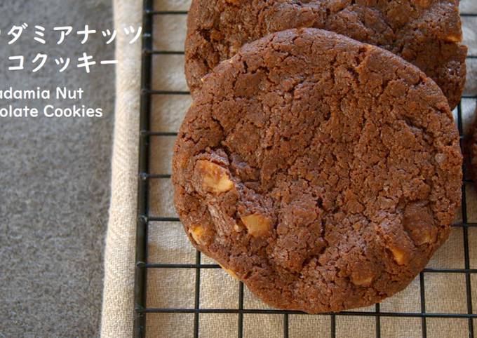 Simple Way to Prepare Super Quick Homemade Macadamia Nut Chocolate
Cookies