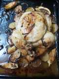 Pollo al horno a lo que salga..!