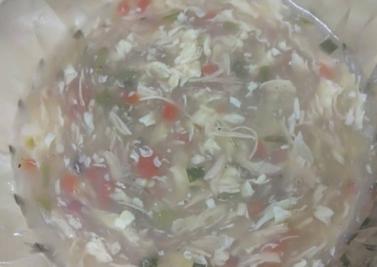 Recipe of Super Quick Hot and Sour Soup