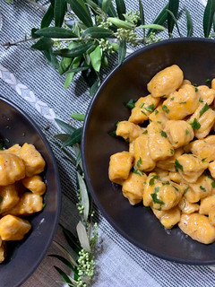 Una foto de 🍠Gnocchis de boniato🍠