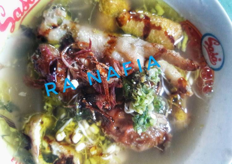 Resep Soto Ceker (suka2, no ribet), Bisa Manjain Lidah