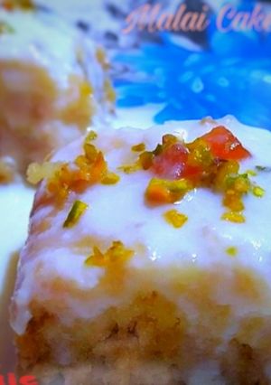 A picture of Malai cake.
