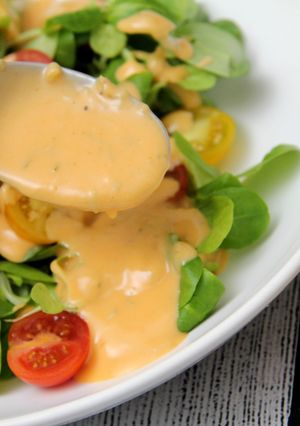 Ezersziget salátaöntet recept fotója