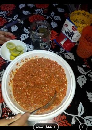 صورة لوصفة هريسه الفلفل المنقذه للأزمات